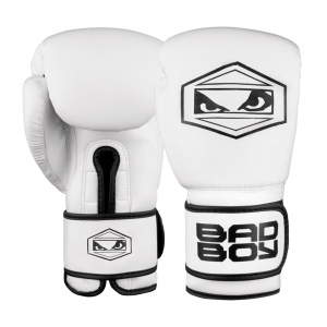 Перчатки боксерские Bad Boy Strike White